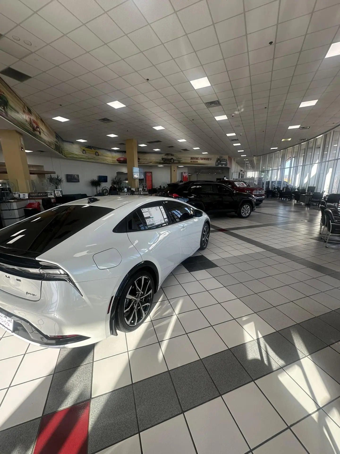 Automotive showroom presentation presented by Smiley's Auto Detailing